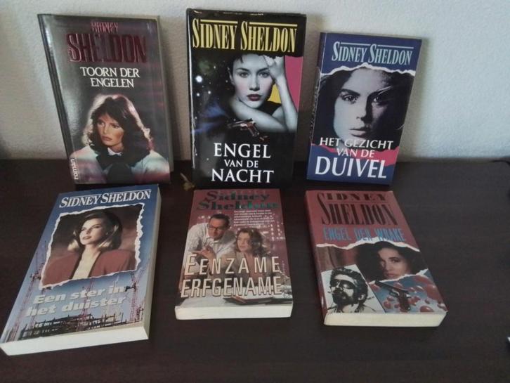 7 boeken van Sydney Sheldon, Boeken, Romans, Zo goed als nieuw, Nederland, Ophalen of Verzenden
