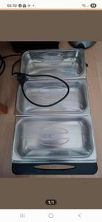 Rechaud met 3 Compartimenten, Ophalen of Verzenden, Gebruikt