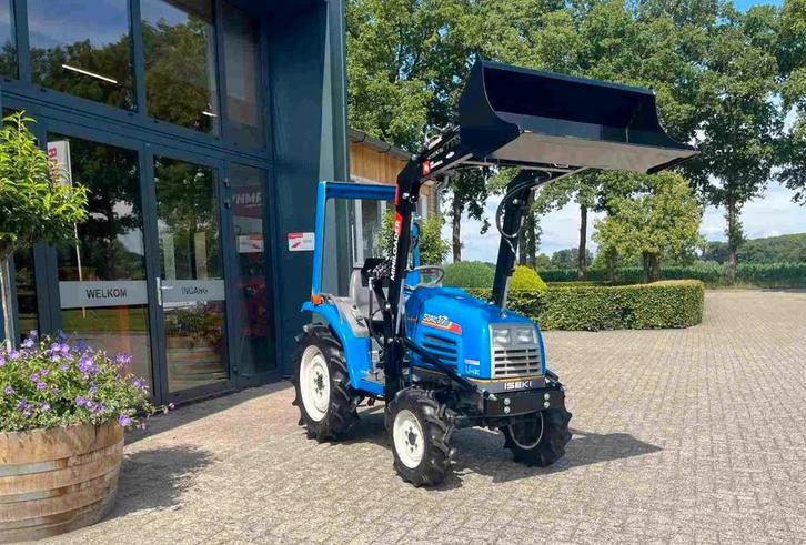 Iseki Sial 17, met servo en miniloader voorlader, Zakelijke goederen, Agrarisch | Tractoren, Overige merken, Gebruikt