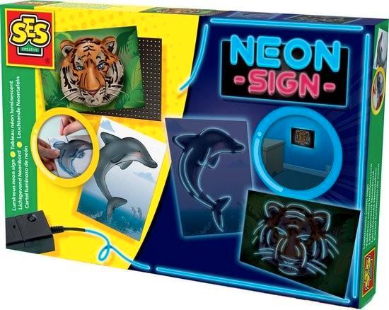 Lichtgevend Neonbord - Maak je eigen neon kunst!, Kinderen en Baby's, Speelgoed | Educatief en Creatief, Nieuw, Knutselen, Ontdekken