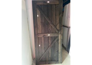 SHOWROOM UITVERKOP barndoor donkerbruin120*29*27.5 cm OPisOP beschikbaar voor biedingen
