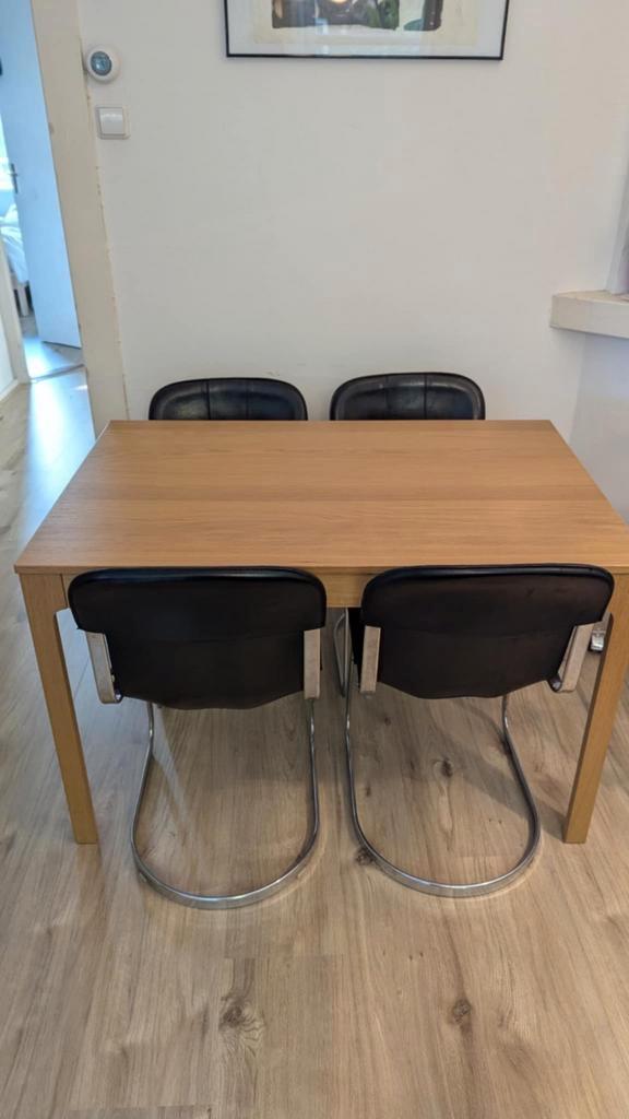 IKEA EKEDALEN Extendable Dining Table Oak 120–180 cm, Huis en Inrichting, Tafels | Eettafels, Zo goed als nieuw, 50 tot 100 cm