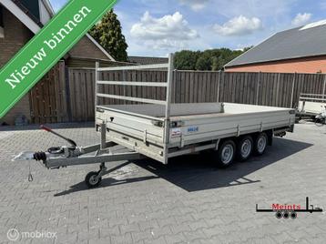 Hulco MEDAX-3 plateauwagen aanhanger 400x200 3 asser 3500KG beschikbaar voor biedingen