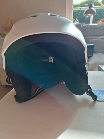 Witte skihelm - Zens Sport - Maat M beschikbaar voor biedingen