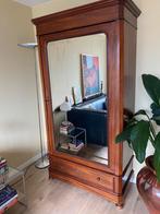 Antieke Mahonie Linnenkast - Prachtstuk in Goede Staat, Huis en Inrichting, Kasten | Kledingkasten, Ophalen, 100 tot 150 cm, 200 cm of meer