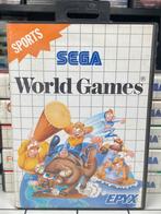 World Games – SEGA Master System Game – Compleet, Spelcomputers en Games, Games | Sega, Ophalen of Verzenden, Zo goed als nieuw