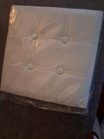 Poef.Zitbox., Huis en Inrichting, Ophalen, Vierkant, Nieuw, Minder dan 50 cm