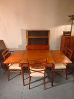 Vintage Cees Braakman Pastoe Eethoek Tafel + 3x Stoel ST09, Ophalen, Huis en Inrichting