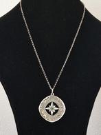 Zilveren ALTON hanger met dierenriem met chrysopraas, Sieraden, Tassen en Uiterlijk, Ophalen of Verzenden, Zilver, Hanger, Met edelsteen