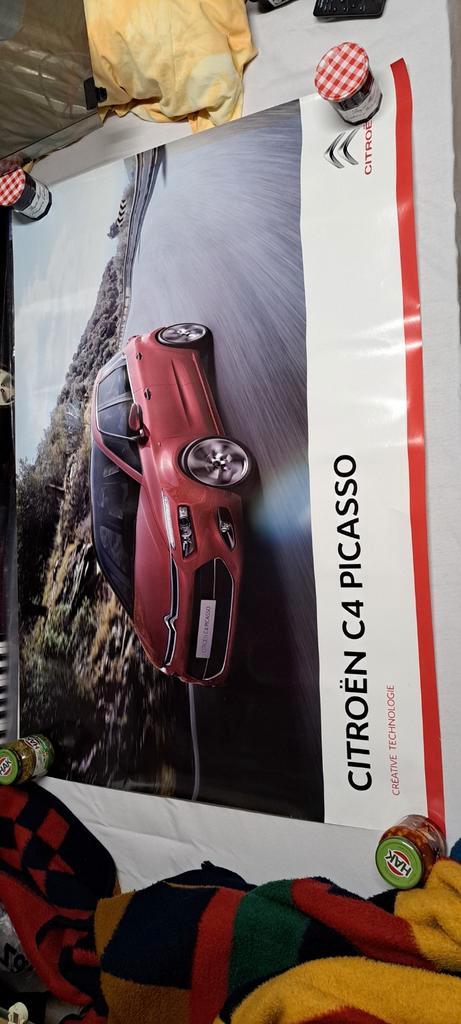 Citroen C4 Picasso Poster - Groot Formaat!, Boeken, Auto's | Boeken, Zo goed als nieuw, Citroën, Ophalen of Verzenden