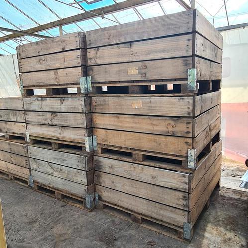 Grote houten kratten kisten, Doe-het-zelf en Verbouw, Kratten en Dozen, Gebruikt, Krat, 100 cm of meer, 50 cm of meer, 60 cm of meer