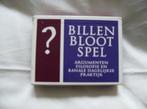 BILLEN BLOOT SPEL  ARGUMENTEN, FILOSOFIE EN BANA, Boeken, Ophalen of Verzenden, Gelezen, Spiritualiteit algemeen, Overige typen