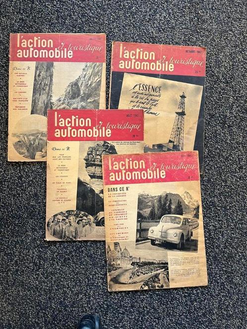 Tijdschriften L'action automobile, Boeken, Auto's | Folders en Tijdschriften, Zo goed als nieuw, Algemeen, Ophalen