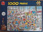 Jan van Haasteren - Op Glad IJs - 1000 stukjes, Ophalen, 500 t/m 1500 stukjes, Gebruikt, Legpuzzel
