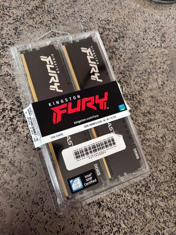 Kingston Fury DDR5 2X8GB 4800MT/s beschikbaar voor biedingen