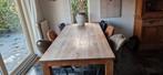 Teakhouten eettafel 220x104,5, Ophalen of Verzenden