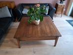 Kersenhouten salontafel met 4 laden - €75, Huis en Inrichting, Ophalen, Gebruikt, Klassiek, Vierkant