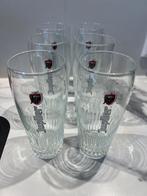 6 Jupiler glazen 0.25 cl, Ophalen, Zo goed als nieuw, Glas of Glazen, Jupiler