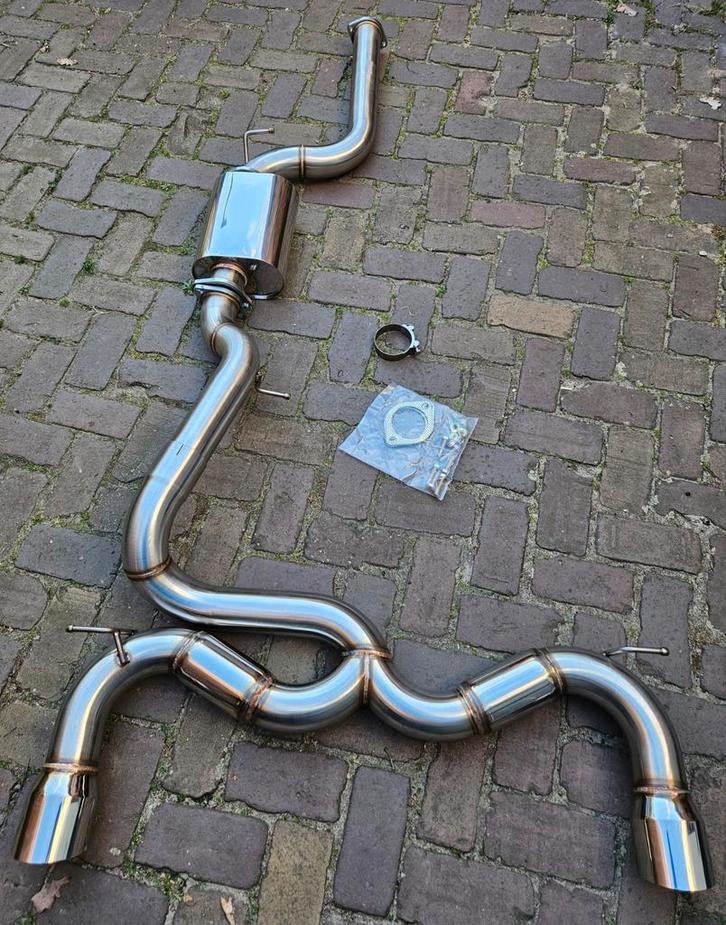 Uitlaat 3 inch full systeem FORD FOCUS MK2 ST225 2.5L ZIE AD, Auto diversen, Tuning en Styling, Ophalen of Verzenden