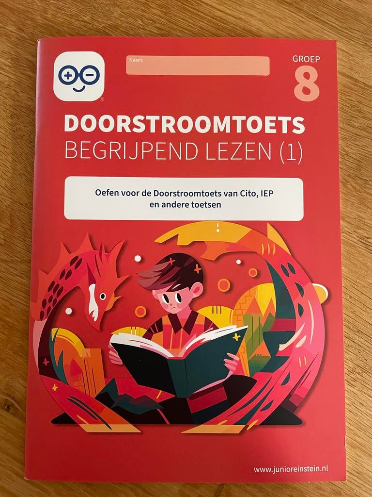 Junior Einstein doorstroomtoets begrijpend lezen groep 8(1), Verzenden, Nieuw, Overige niveaus, Nederlands