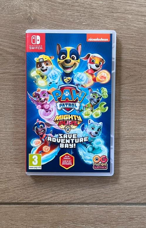 Paw Patrol: Mighty Pups Save Adventure Bay!, Spelcomputers en Games, Games | Nintendo Switch, Zo goed als nieuw, Overige genres