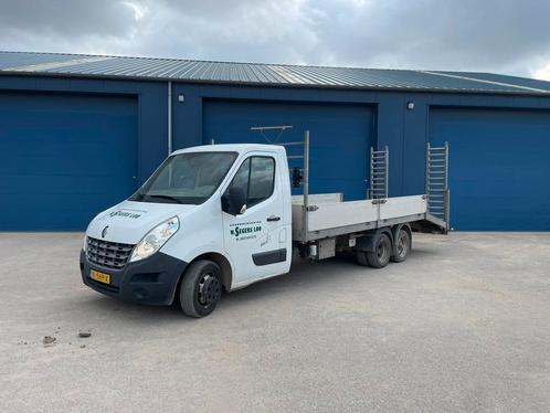 Be combinatie oprijwagen dieplader, Auto's, Bestelauto's, Particulier, Renault, Diesel, Handgeschakeld, Origineel Nederlands, Wit