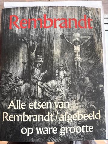 Rembrandt alle etsen van Rembrandt beschikbaar voor biedingen