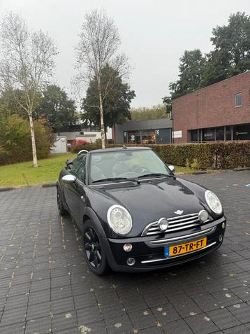 Mini 1.6 16V Cooper Cabrio 2007 Zwart NIEUWE KOPPELING beschikbaar voor biedingen