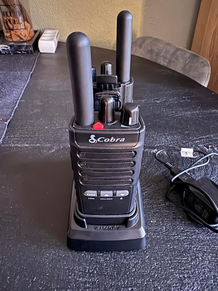 Cobra PX650 2 pack portofoon/walkie talkie, Telecommunicatie, Portofoons en Walkie-talkies, Zo goed als nieuw, Portofoon of Walkie-talkie