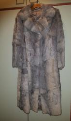 Winter jas, bont jas, Bontmantel grijs, Kleding | Dames, Ophalen of Verzenden, Zo goed als nieuw, Maat 42/44 (L), Grijs