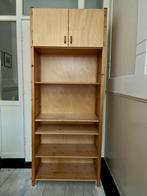 Lundia bureaukast boekenkast met inschuifbare tafel, Ophalen, Gebruikt