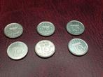 Munten van 10 cent in verschillende jaren. 6 stuks, Postzegels en Munten, Munten | Nederland, 10 cent, Ophalen of Verzenden