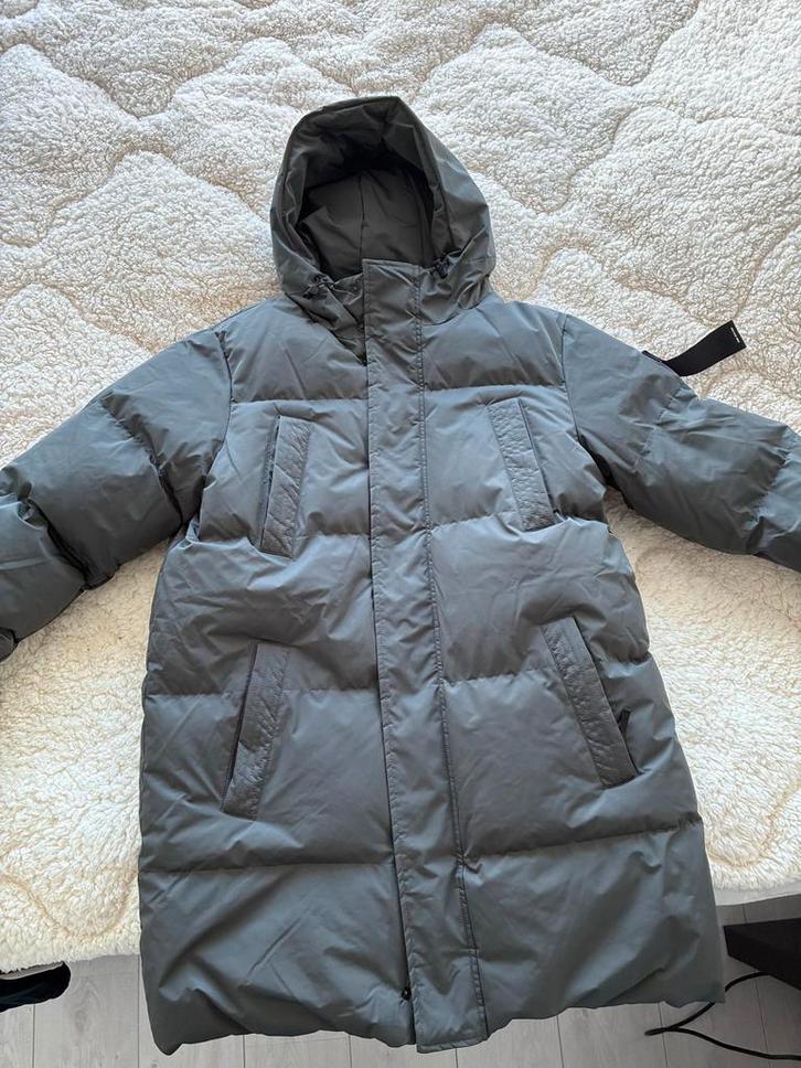 Pure Path Active Flex Parka Jas, Kleding | Heren, Jassen | Winter, Zo goed als nieuw, Overige maten, Grijs, Ophalen of Verzenden