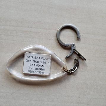 Zaandam het Zilveren Kruis sleutelhanger beschikbaar voor biedingen