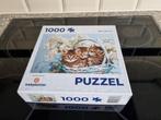 Legpuzzel katten nieuw 1000 stukjes € 3,00, Ophalen of Verzenden, 500 t/m 1500 stukjes, Nieuw, Legpuzzel