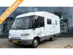 Dethleffs Globetrotter T5942 Dakairco,Hefbed,Cruisectr, Caravans en Kamperen, Standaard zit, Bedrijf, Koelkast, Cassettetoilet