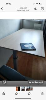 Bureau, Ophalen, In hoogte verstelbaar, Zo goed als nieuw, Bureau