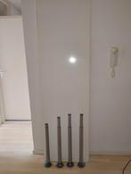IKEA Lange Tafel tafelblad en 4 verstelbare poten 2mx60cm, Ophalen, Zo goed als nieuw, Vijf personen of meer, Rechthoekig