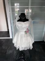 Trouwjurk - Maat 36, Ophalen of Verzenden, Zo goed als nieuw, Wit, Trouwjurk