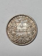 Duitsland 1 mark 1912 F mooie kwaliteit, Verzenden, Duitsland, Losse munt, Zilver