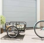 NIEUW | Fietskar Fietstrailer transportkar cargo staal! GRAT, Verzenden, Nieuw, 80 kg of meer