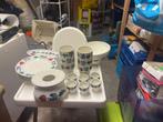 TE kOOPBonte verzameling Boerenbont, het gezelligste servies, Huis en Inrichting, Keuken | Servies, Ophalen, Aardewerk, Boerenbont