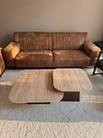 Bankstel 2 delig & 2x Fauteuil, Huis en Inrichting, Ophalen, Gebruikt, Rechte bank, 200 tot 250 cm