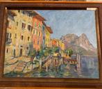 Frits Meijer - Italiaans Merenstadje, olieverf, Ophalen