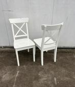 42 stuks houten bistro horeca cafe thonet stoelen kleur wit, Huis en Inrichting, Stoelen, Ophalen, Gebruikt, Wit, Vijf, Zes of meer stoelen