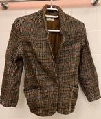 LePorte Tokyo Style tweed Schotse ruit blazer jasje 34 xs, Ophalen of Verzenden, Zo goed als nieuw, Vintage, Jasje