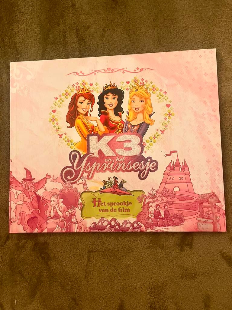 K3 en het Ijsprinsesje boek, Ophalen of Verzenden