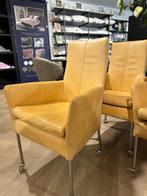 4 eetkamerstoelen de luxe, Ophalen, Overige kleuren, Zo goed als nieuw, Metaal