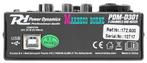 Mengpaneel, Mixer 3-kanaals,USB, PDM-D301, Muziek en Instrumenten, Info@marbeco.nl, Power Dynamics, Nieuw, Overige instrumenten