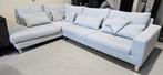 Pronto Hoekbank IJsblauw - Zo Goed Als Nieuw!, Huis en Inrichting, 100 tot 125 cm, Hoekbank, 300 cm of meer, Ophalen of Verzenden